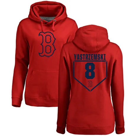 Women's Carl Yastrzemski Red RBI Pullover Hoodie