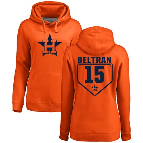 Women's Carlos Beltran Orange RBI Pullover Hoodie