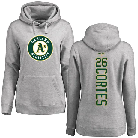 Women's Carlos Cortes Ash Backer Pullover Hoodie