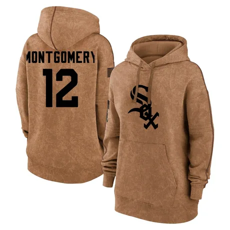 Women's Colson Montgomery Brown 2023 Salute to Service Pullover Hoodie