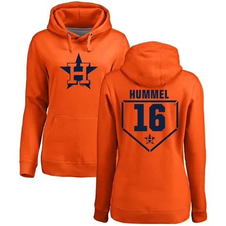 Women's Cooper Hummel Orange RBI Pullover Hoodie