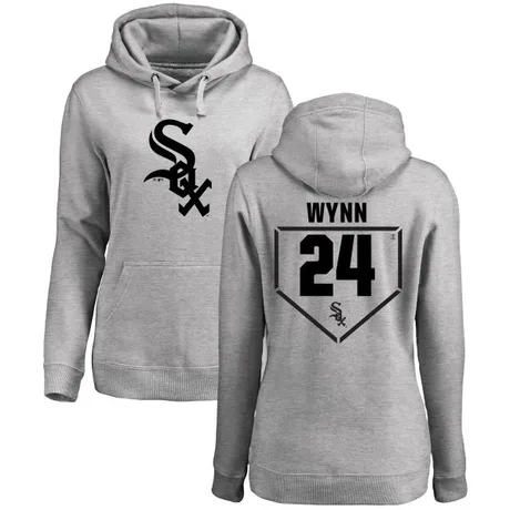 Women's Early Wynn Gray RBI Pullover HoodieHeathered