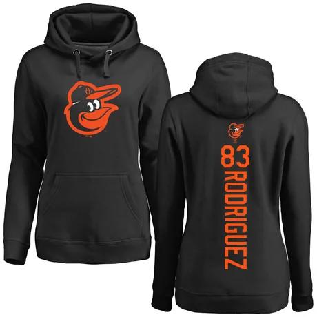 Women's Elvin Rodriguez Black Backer Pullover Hoodie