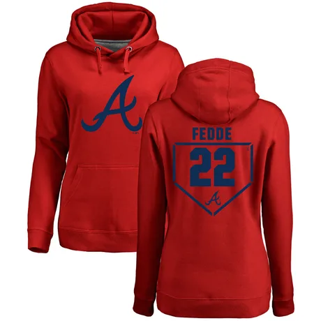 Women's Erick Fedde Red RBI Pullover Hoodie