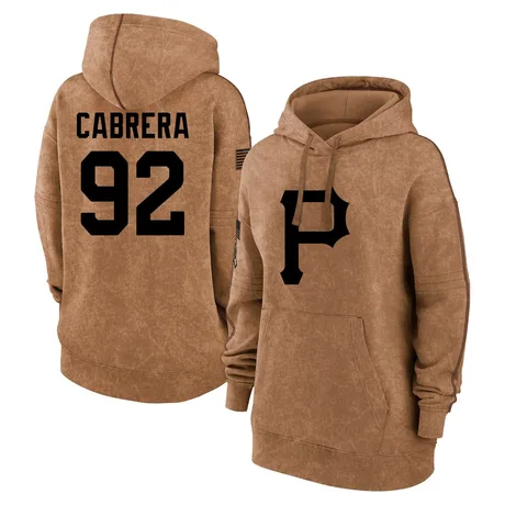 Women's Genesis Cabrera Brown 2023 Salute to Service Pullover Hoodie