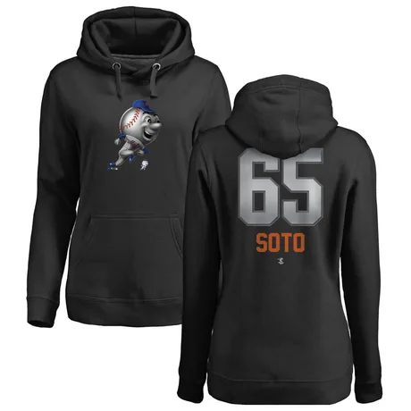 Women's Gregory Soto Black Midnight Mascot Pullover Hoodie