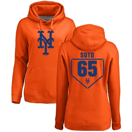 Women's Gregory Soto Orange RBI Pullover Hoodie