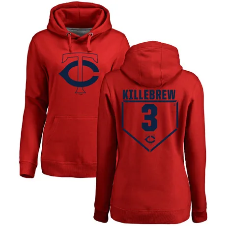 Women's Harmon Killebrew Red RBI Pullover Hoodie