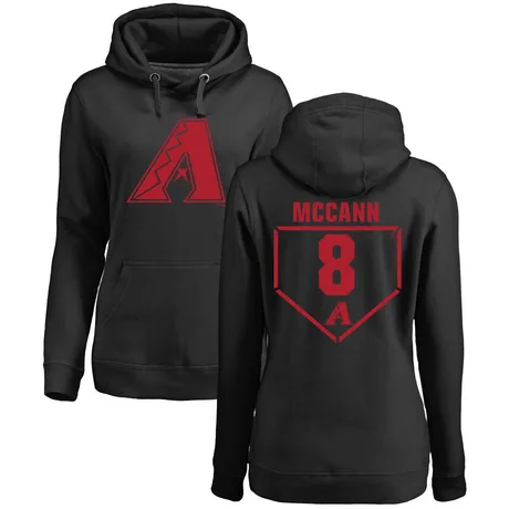 Women's James McCann Black RBI Pullover Hoodie