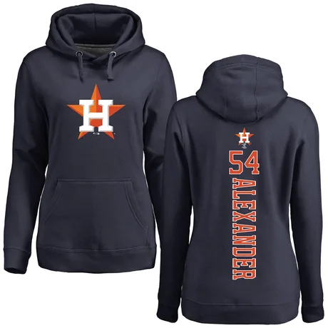 Women's Jason Alexander Navy Backer Pullover Hoodie