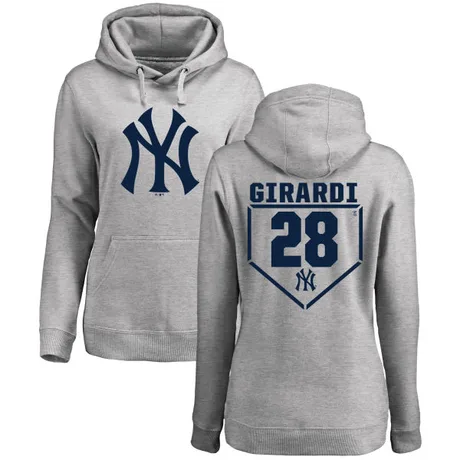 Women's Joe Girardi Gray RBI Pullover HoodieHeathered