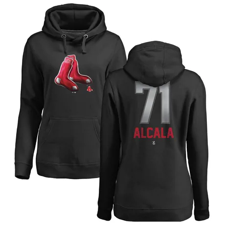Women's Jorge Alcala Black Midnight Mascot Pullover Hoodie