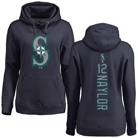 Women's Josh Naylor Navy Backer Pullover Hoodie