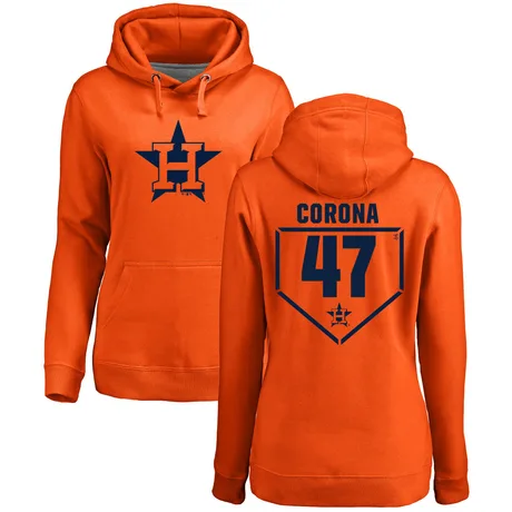 Women's Kenedy Corona Orange RBI Pullover Hoodie