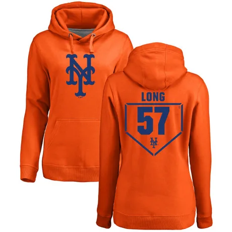 Women's Kevin Long Orange RBI Pullover Hoodie