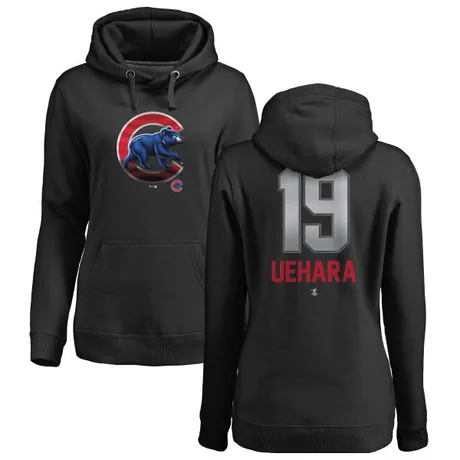 Women's Koji Uehara Black Midnight Mascot Pullover Hoodie
