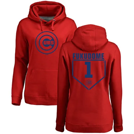 Women's Kosuke Fukudome Red RBI Pullover Hoodie