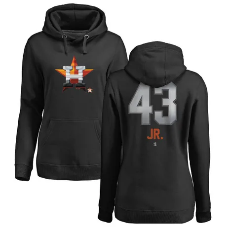 Women's Lance McCullers Jr. Black Midnight Mascot Pullover Hoodie
