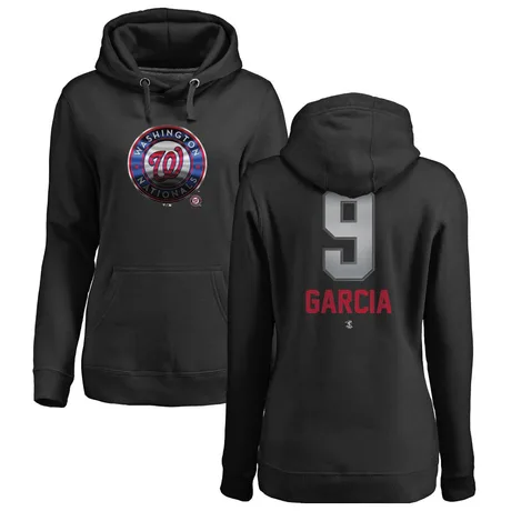 Women's Luis Garcia Black Midnight Mascot Pullover Hoodie