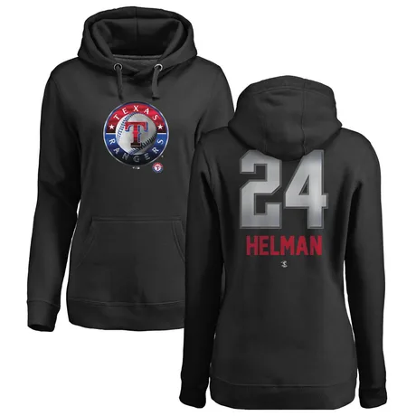 Women's Michael Helman Black Midnight Mascot Pullover Hoodie