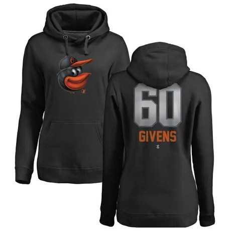 Women's Mychal Givens Black Midnight Mascot Pullover Hoodie