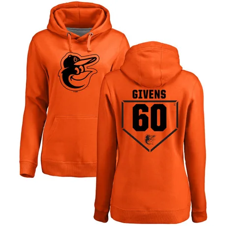 Women's Mychal Givens Orange RBI Pullover Hoodie