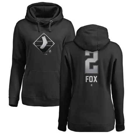 Women's Nellie Fox Black Midnight Mascot Pullover Hoodie