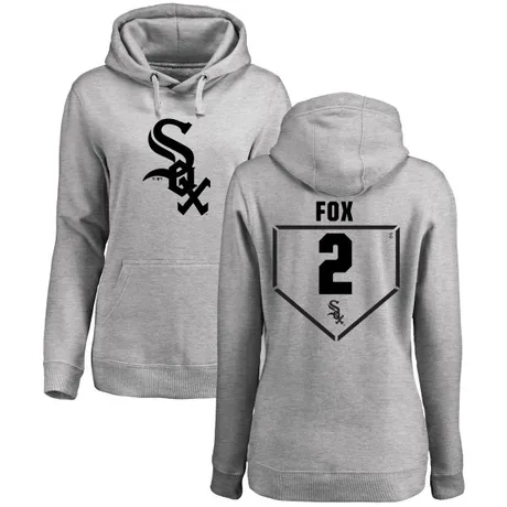 Women's Nellie Fox Gray RBI Pullover HoodieHeathered