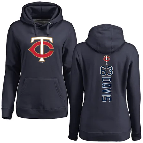 Women's Noah Davis Navy Backer Pullover Hoodie