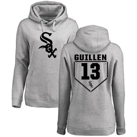 Women's Ozzie Guillen Gray RBI Pullover HoodieHeathered