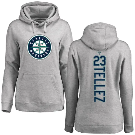 Women's Rowdy Tellez Ash Backer Pullover Hoodie