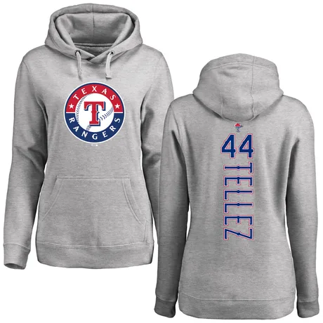 Women's Rowdy Tellez Ash Backer Pullover Hoodie