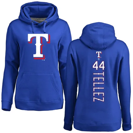 Women's Rowdy Tellez Royal Backer Pullover Hoodie