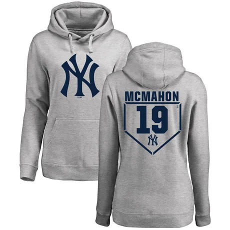 Women's Ryan McMahon Gray RBI Pullover HoodieHeathered