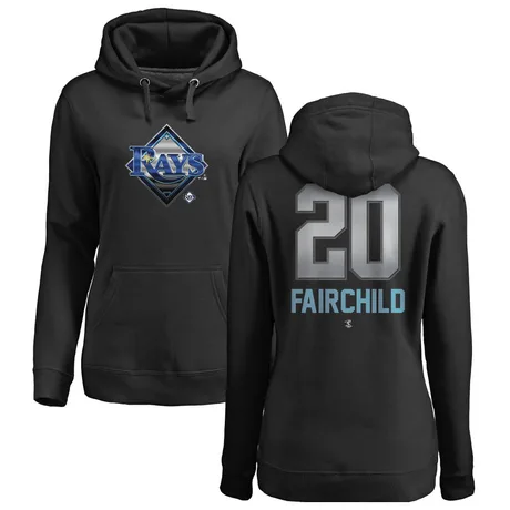 Women's Stuart Fairchild Black Midnight Mascot Pullover Hoodie