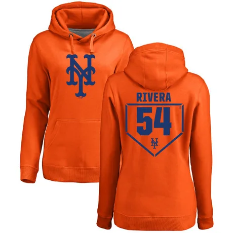 Women's T.J. Rivera Orange RBI Pullover Hoodie
