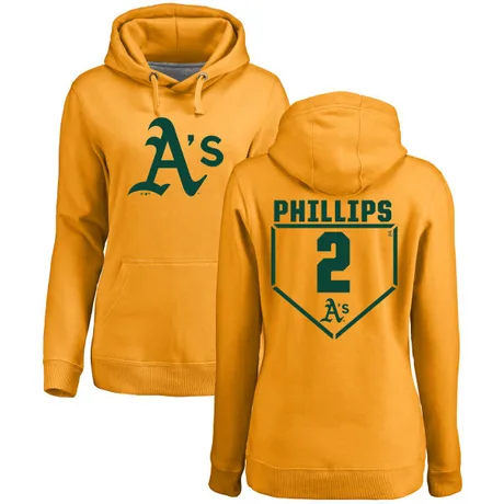 Women's Tony Phillips Gold RBI Pullover Hoodie