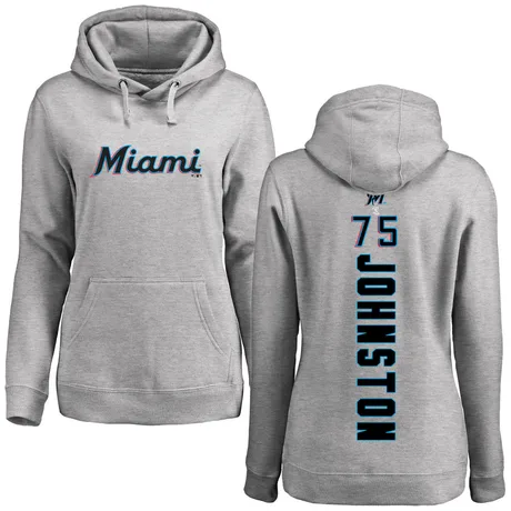 Women's Troy Johnston Ash Backer Pullover Hoodie