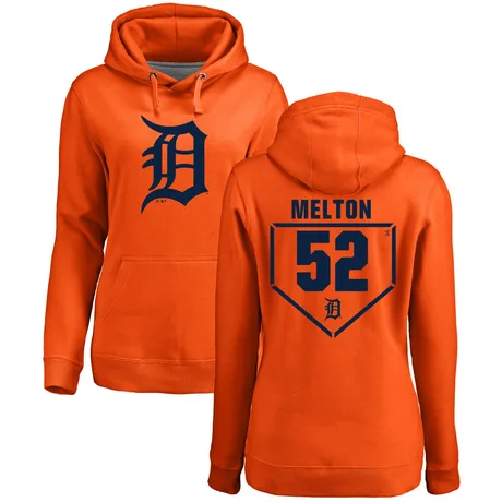 Women's Troy Melton Orange RBI Pullover Hoodie