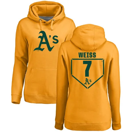 Women's Walt Weiss Gold RBI Pullover Hoodie