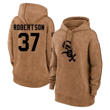 Women's Will Robertson Brown 2023 Salute to Service Pullover Hoodie
