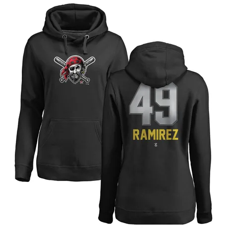 Women's Yohan Ramirez Black Midnight Mascot Pullover Hoodie