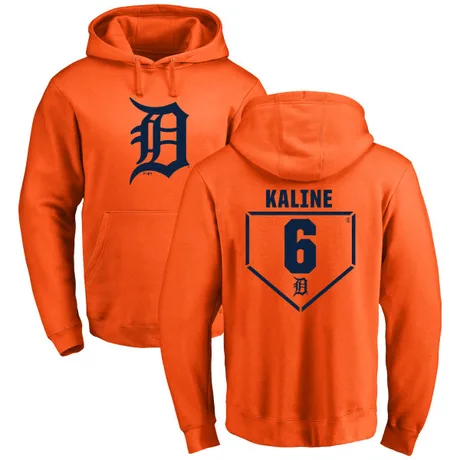 Youth Al Kaline Orange RBI Pullover Hoodie