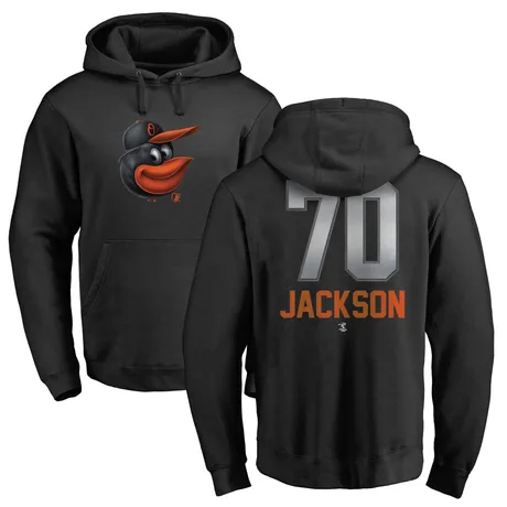 Youth Alex Jackson Black Midnight Mascot Pullover Hoodie