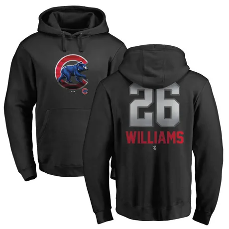 Youth Billy Williams Black Midnight Mascot Pullover Hoodie