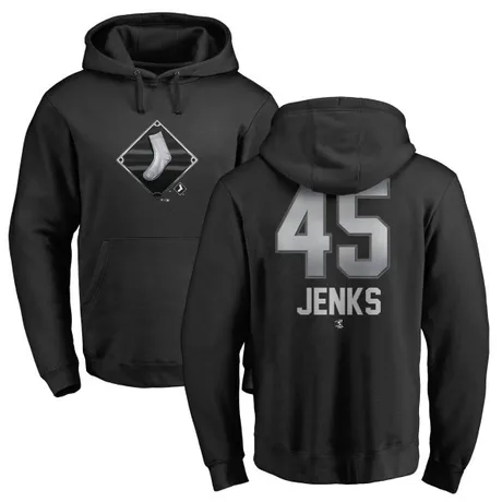 Youth Bobby Jenks Black Midnight Mascot Pullover Hoodie