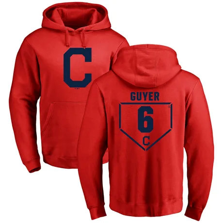 Youth Brandon Guyer Red RBI Pullover Hoodie