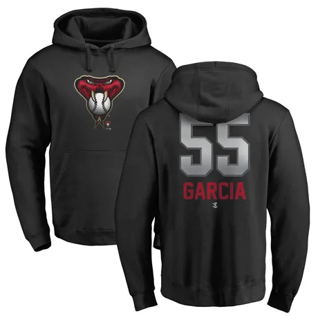 Youth Brandyn Garcia Black Midnight Mascot Pullover Hoodie