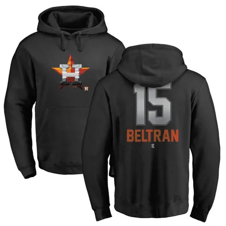 Youth Carlos Beltran Black Midnight Mascot Pullover Hoodie