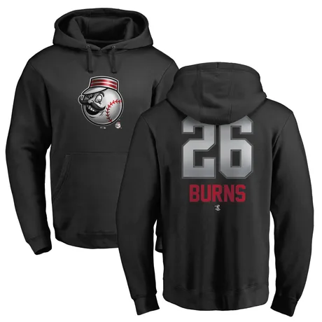 Youth Chase Burns Black Midnight Mascot Pullover Hoodie